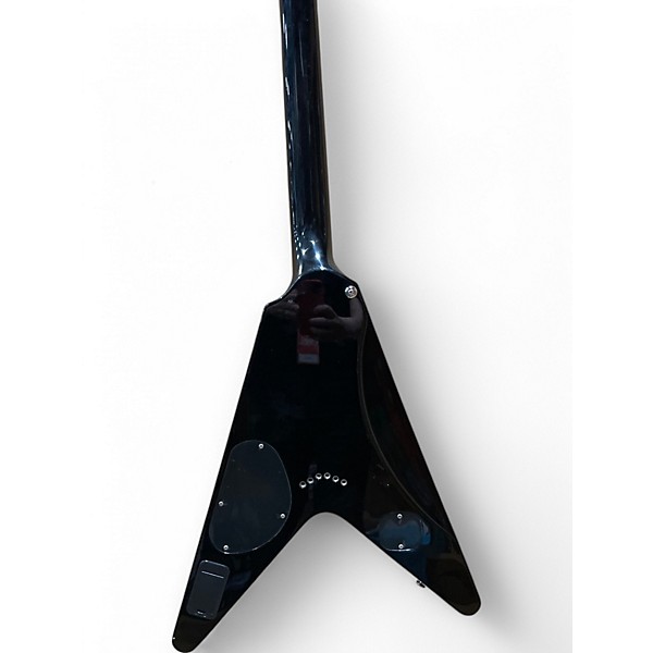 Used Schecter Guitar Research Hellraiser V1 Black Solid Body Electric Guitar