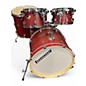 Used Ludwig 5 Piece BACKBEAT ELITE RUBY GRAIN Drum Kit thumbnail