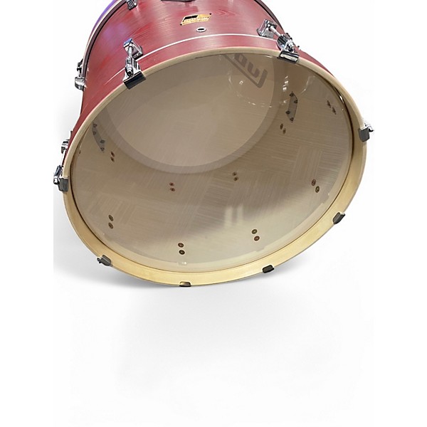 Used Ludwig 5 Piece BACKBEAT ELITE RUBY GRAIN Drum Kit