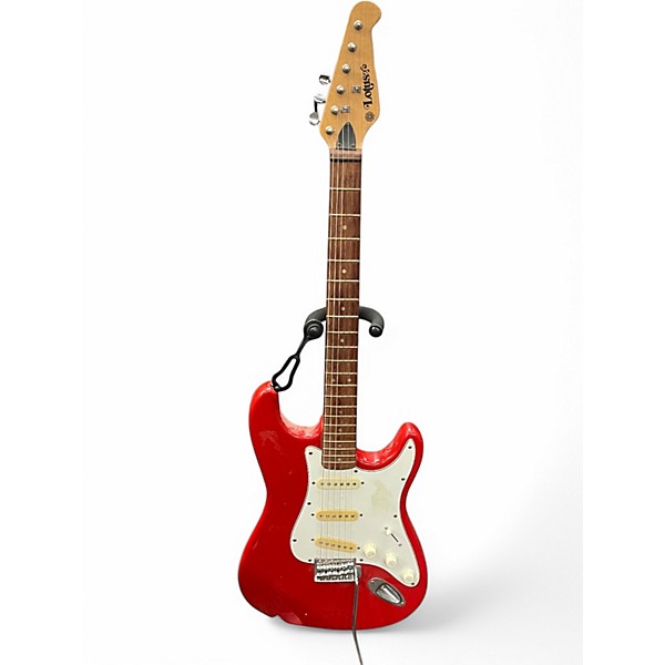 Used Lotus S TYPE GUITAR Red Solid Body Electric Guitar,Specials : American Fashion Style Bags On Sale