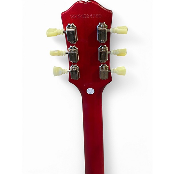 Used Epiphone Les Paul Custom SG Aged 60s Cherry Solid Body Electric Guitar