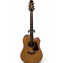 Used Takamine P4DC Natural Acoustic Electric Guitar