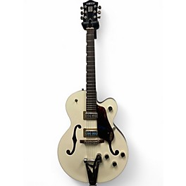 Used Gretsch Guitars G6118T 130th Anniversary Jr White Hollow Body Electric Guitar