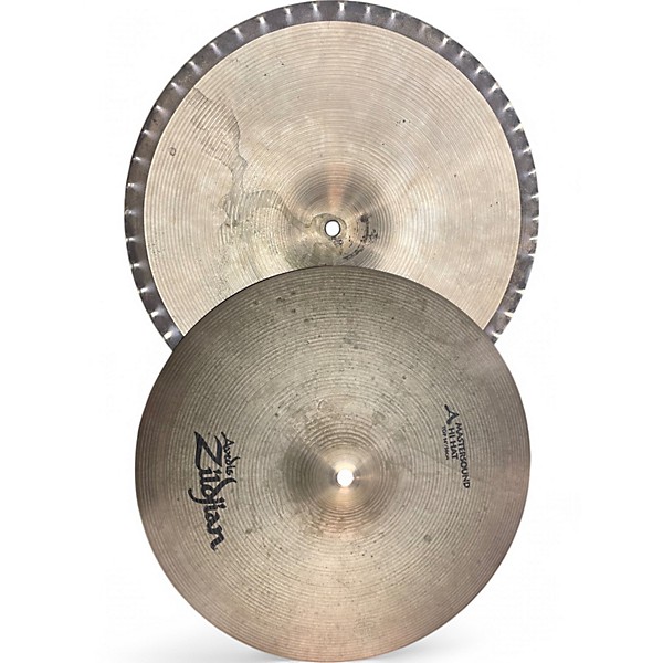 Used Zildjian 14in A Mastersound Hi Hat Pair Cymbal,Specials : American Fashion Style Bags On Sale