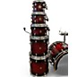 Used Gretsch Drums 7 Piece Catalina Maple Deep Cherry Burst Drum Kit