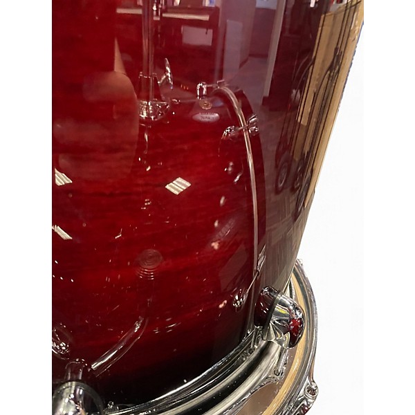 Used Gretsch Drums 7 Piece Catalina Maple Deep Cherry Burst Drum Kit