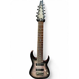 Used Ibanez GRIR9FME Trans Black Solid Body Electric Guitar