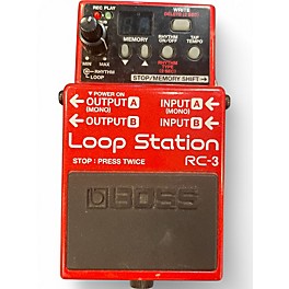 Used BOSS RC3 Loop Station Pedal