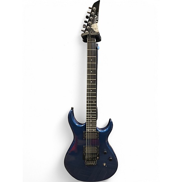 Used 1980s Carvin DC-135 METALIC BLUE Solid Body Electric Guitar