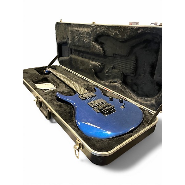 Used 1980s Carvin DC-135 METALIC BLUE Solid Body Electric Guitar