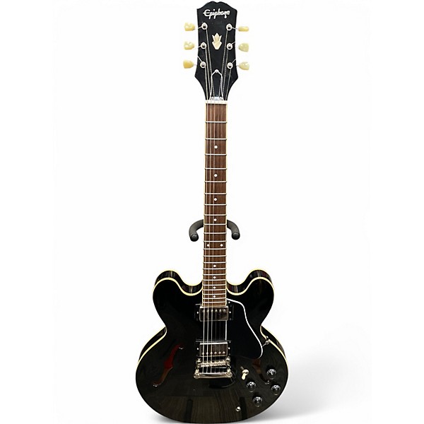 Used Epiphone ES335 Black Hollow Body Electric Guitar,New Products : American Fashion Style Bags On Sale