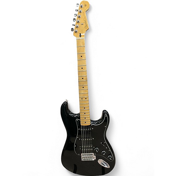 Used 2010s Fender Player Stratocaster HSS Black Solid Body Electric Guitar,Specials : American Fashion Style Bags On Sale