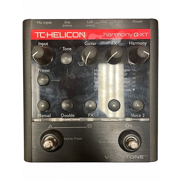 Used TC Helicon Used TC Helicon HARMONY GXT Vocal Processor | Guitar Center