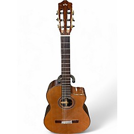 Used Cordoba C7-CE Natural Classical Acoustic Guitar