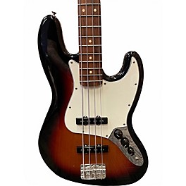Used 2021 Fender Player Jazz Bass 3 Color Sunburst Electric Bass Guitar