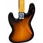 Used Fender jazz bass gold foil 2 Tone Sunburst Electric Bass Guitar