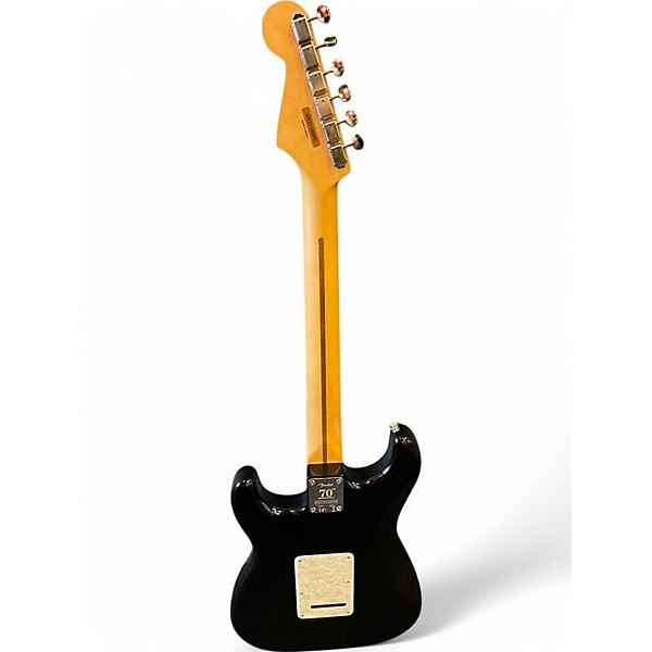 Used Fender strat nebula Black Solid Body Electric Guitar