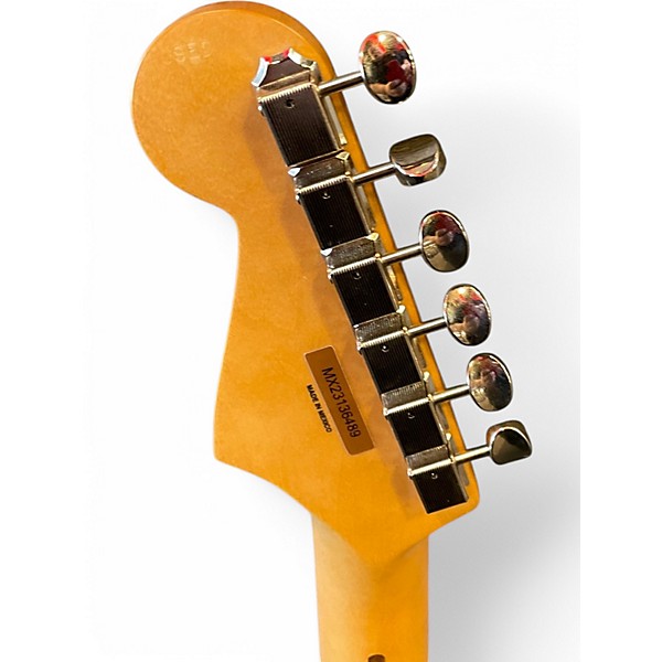 Used Fender strat nebula Black Solid Body Electric Guitar