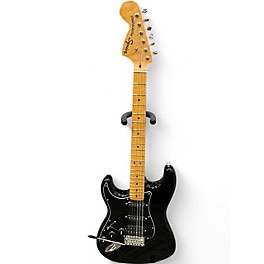 Used Squier CLASSIC VIBE 70'S STRATOCASTER HSS LEFT HANDED Black Solid Body Electric Guitar