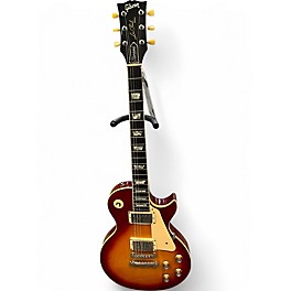 Vintage 1981 Gibson Les Paul Standard Cherry Sunburst Solid Body Electric Guitar