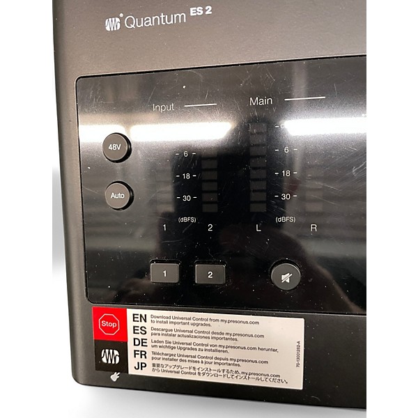 Used PreSonus Quantum ES2 Audio Interface