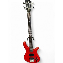 Used Spector Performer 4 red Electric Bass Guitar