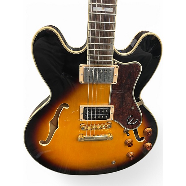 Used Epiphone Sheraton II 2 Color Sunburst Hollow Body Electric Guitar