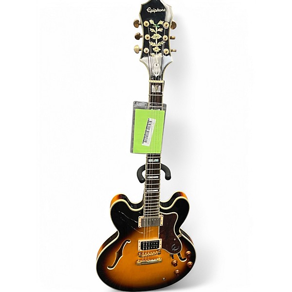 Used Epiphone Sheraton II 2 Color Sunburst Hollow Body Electric Guitar