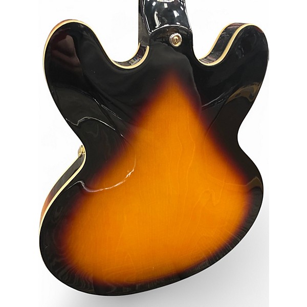 Used Epiphone Sheraton II 2 Color Sunburst Hollow Body Electric Guitar