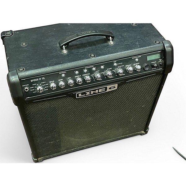 Used Line 6 Spider IV 75W 1x12 Guitar Combo Amp