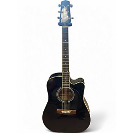 Used Jasmine ES-31C Black Acoustic Electric Guitar