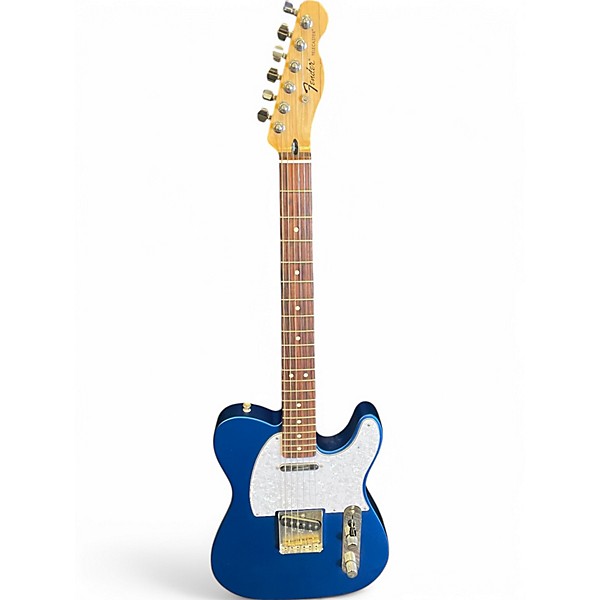 Used Fender Standard Telecaster Metallic Blue Solid Body Electric Guitar,Specials : American Fashion Style Bags On Sale