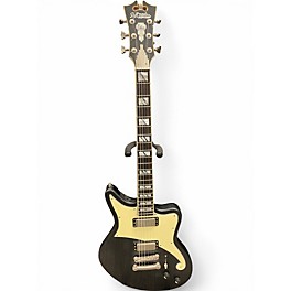 Used D'Angelico Deluxe Bedford LE Satin black wash Solid Body Electric Guitar