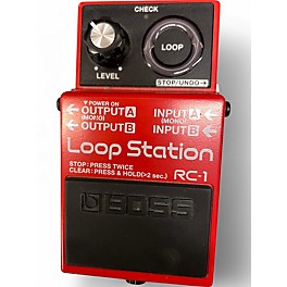 Used BOSS RC1 Loop Station Pedal