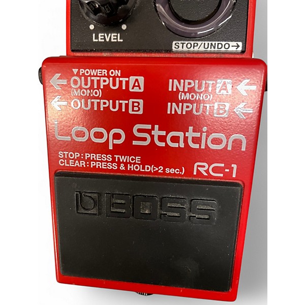 Used BOSS RC1 Loop Station Pedal