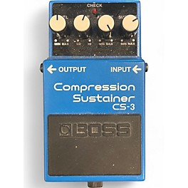 Used BOSS CS3 Compressor Sustainer Effect Pedal