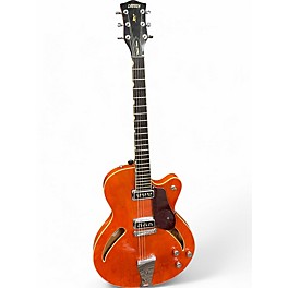 Used Gretsch Guitars G3140 Trans Orange Hollow Body Electric Guitar