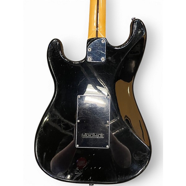Used Vintage V6 REISSUE  Black Solid Body Electric Guitar