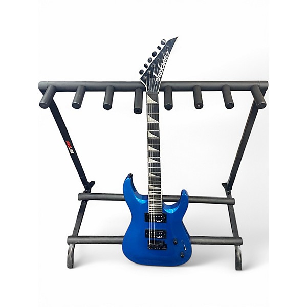 Used Jackson JS22 Dinky Blue Solid Body Electric Guitar,Specials : American Fashion Style Bags On Sale