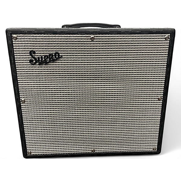 Used Supro 1695T Black Magick 25W 1x12 Tube Guitar Combo Amp