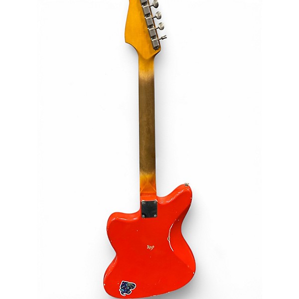 Used Berly  JM Fiesta Red Solid Body Electric Guitar