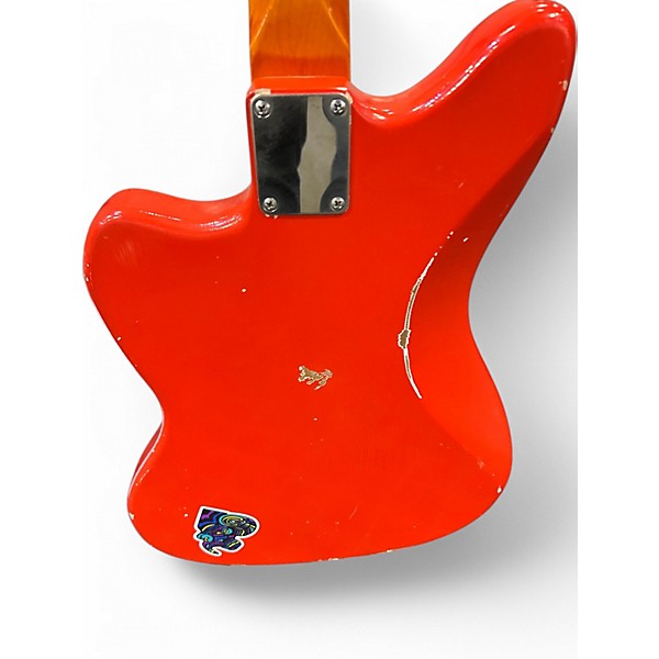 Used Berly  JM Fiesta Red Solid Body Electric Guitar