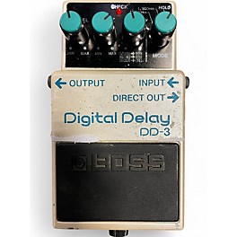 Used BOSS DD3 Digital Delay Effect Pedal