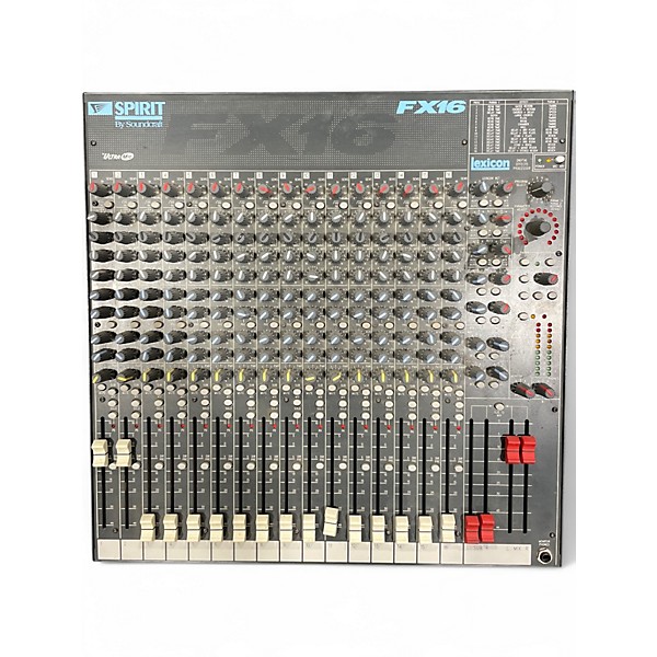 Used Soundcraft FX16 Powered Mixer