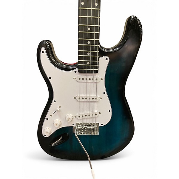 Used Lyx Pro Blue Burst Electric Guitar