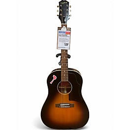 Used Epiphone Inspired by Gibson J-45 Aged Vintage Sunburst Acoustic Electric Guitar