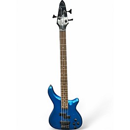 Used Rogue LX200B Series III Blue Electric Bass Guitar