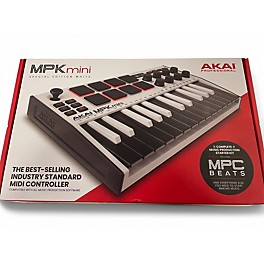 Used Akai Professional MPK Mini MKII MIDI Controller