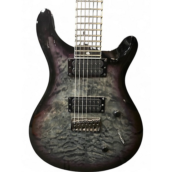 Used PRS SE Mark Holcomb svn Trans Black Solid Body Electric Guitar