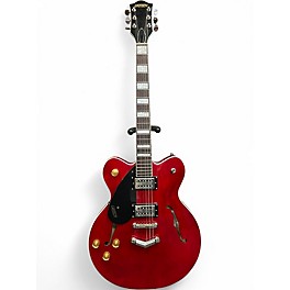 Used Gretsch Guitars G2622LH/FS STREAMLINER Trans Red Hollow Body Electric Guitar